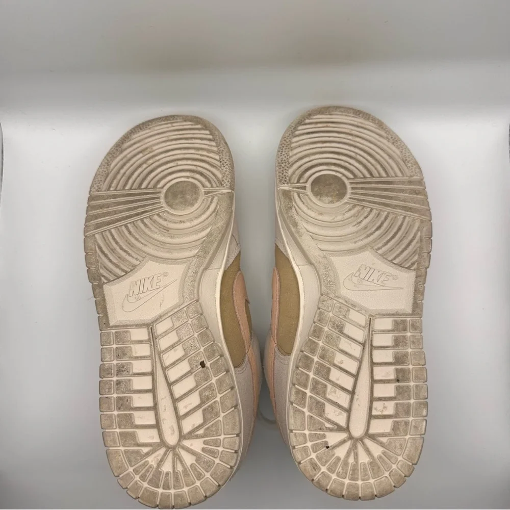 Nike Women's Cream and Tan Sneakers - Picture 8 of 12